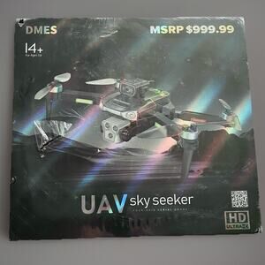 DMES P19 UAV Sky Seeker Quadcopter Drone HD Camera Obstacle Avoidance New Sealed